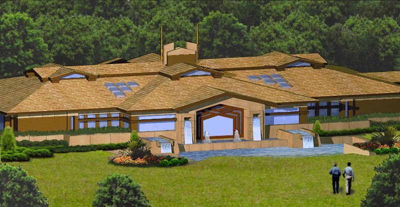 pool house